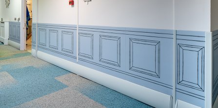 Gradus provides bespoke wall protection for residential respite centre